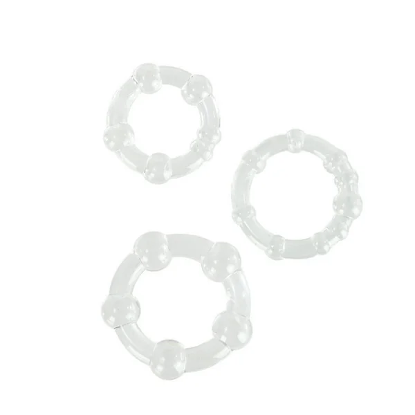 Silicone Island Rings-clear