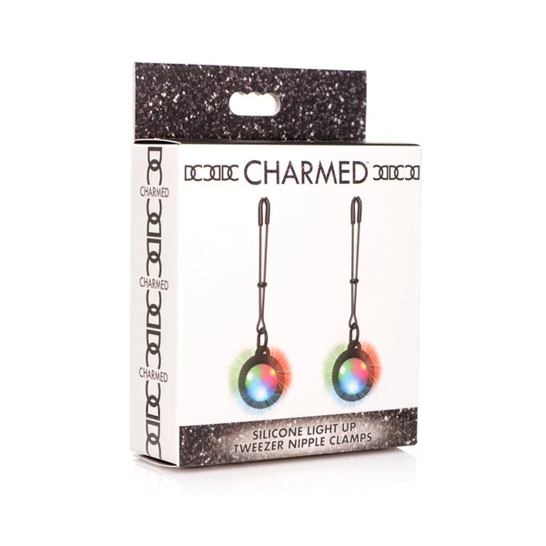 Silicone Light Up Tweezer Nipple Clamps