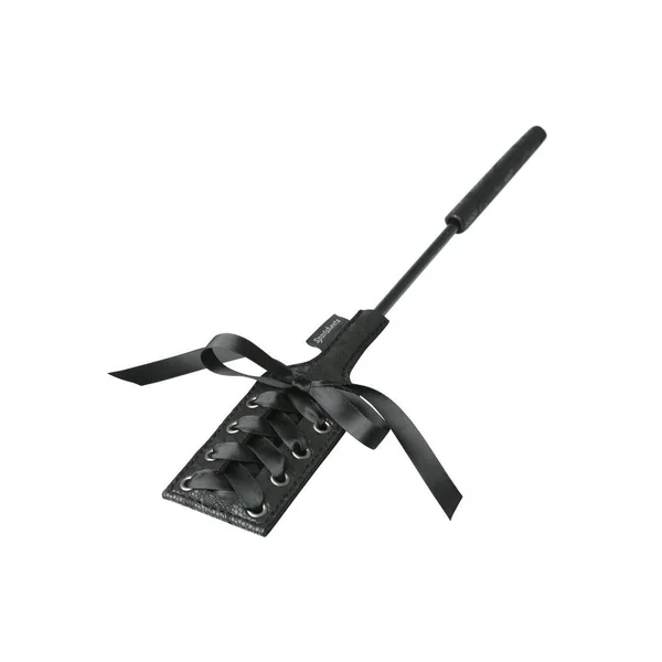 Sincerely Lace Crop 12in – Black