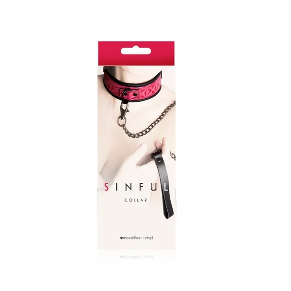 Sinful Collar - Pink