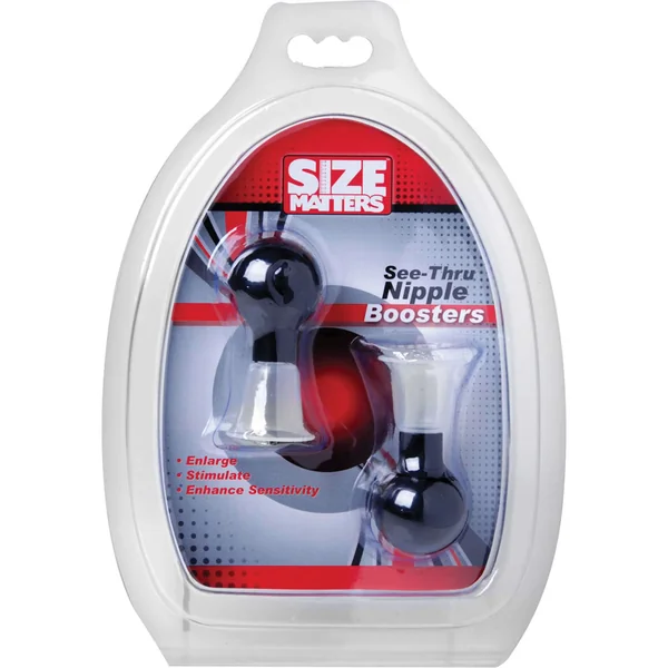 Size Matters See Thru Nipple Boosters 2.5 Inch