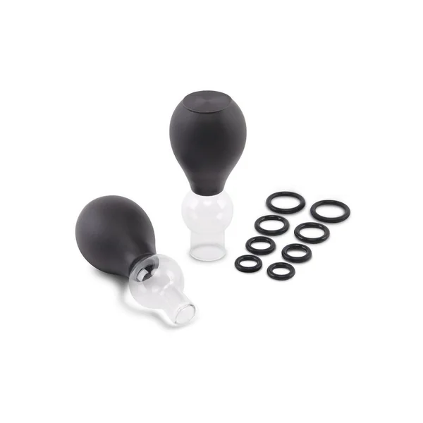 Size Up Classic Nipple Pump Set – Clear/Black