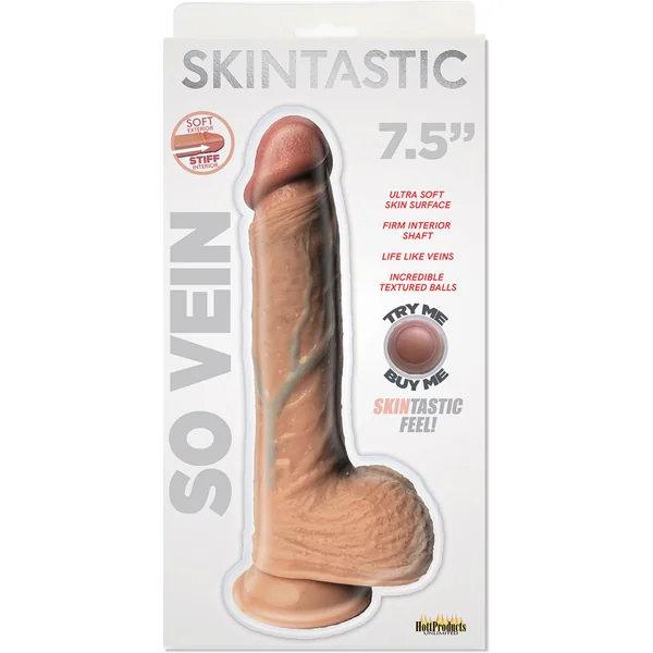 Skinsations So Vein 7.5 Dildo "