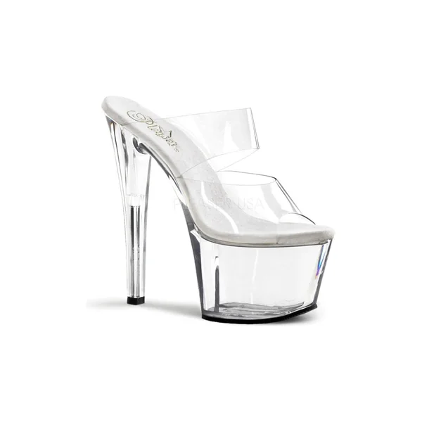 SKY-302 Platform Slide | Clear Vinyl