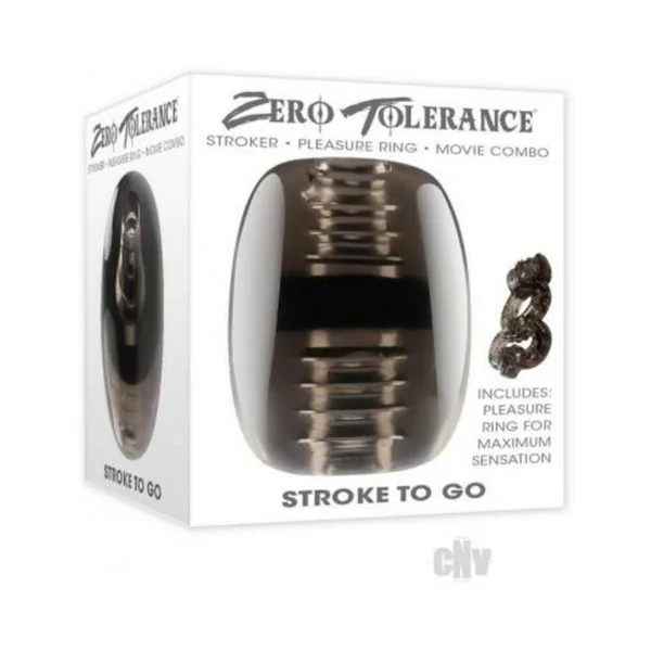 Sleeves: Zero Tolerance Stroke To Go Open-ended Stroker