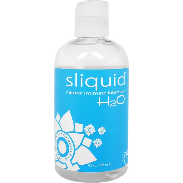 Sliquid Naturals H2O Original Water Based Lubricant 8.5oz