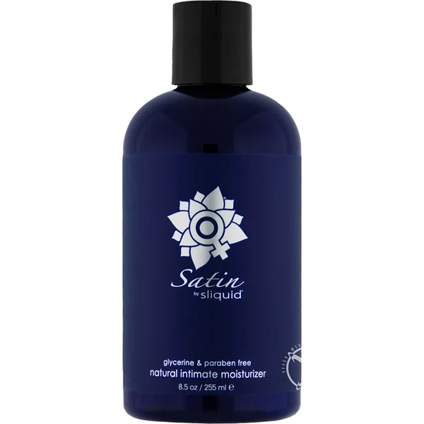Sliquid Naturals Satin Intimate Water Based Glide Lubricant 8.5oz