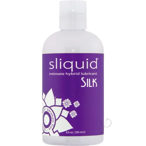Sliquid Naturals Silk Intimate Hybrid Lubricant 8.5oz