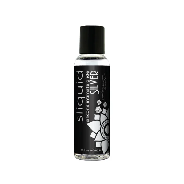 Sliquid Naturals Silver Silicone Lubricant - All Sizes