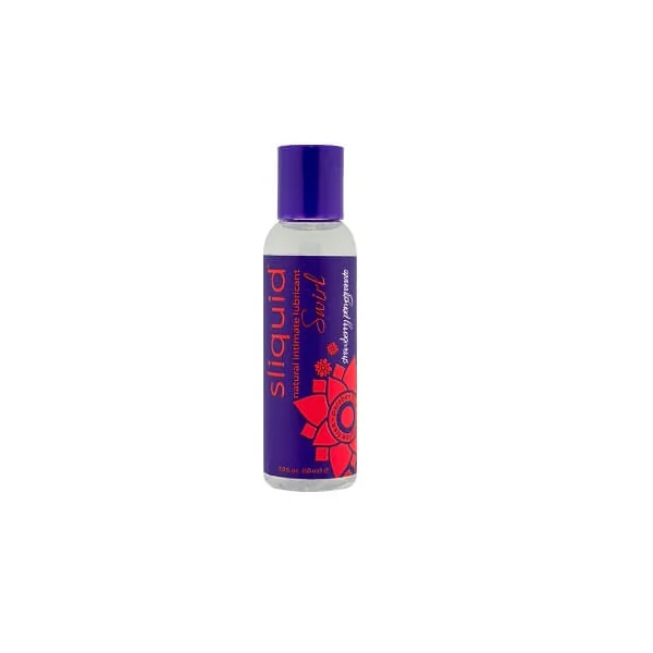 Sliquid Naturals Swirl Flavoured Lubricants-Strawberry Pomegranate 59ml