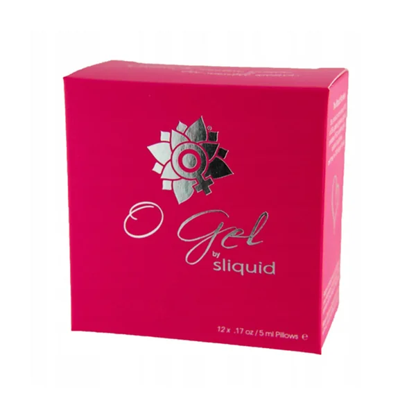 Sliquid Organics O Gel Lube Cube 12 .17oz Packs