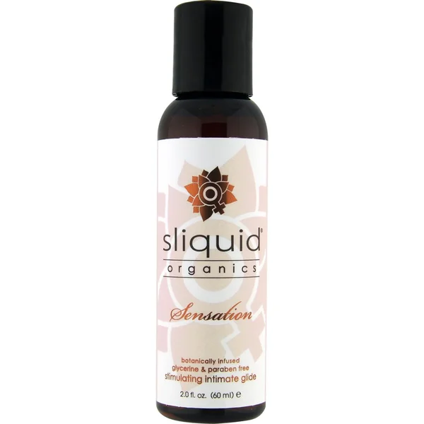 Sliquid Organics Sensations Botanically Infused Stimulating Intimate Glide 2 Ounce