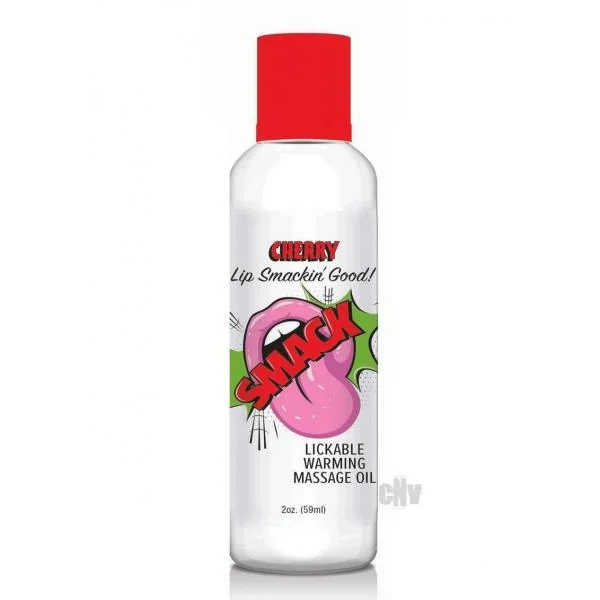 Smack Massage Oil Cherry 2oz