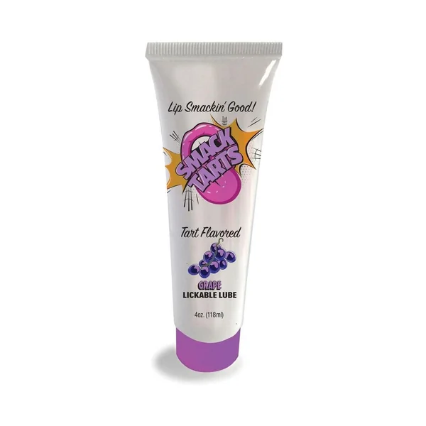 Smack Tarts Lickable Oral Gel Lubricant 4oz – Sour Grape