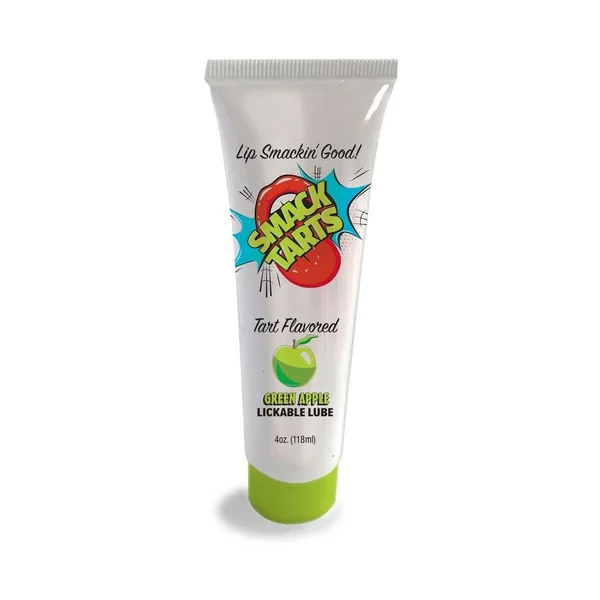 Smack Tarts Lickable Oral Gel Lubricant 4oz – Sour Green Apple