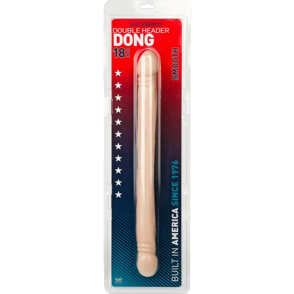 Smooth Realistic Double Ended Dildo 18 Inch