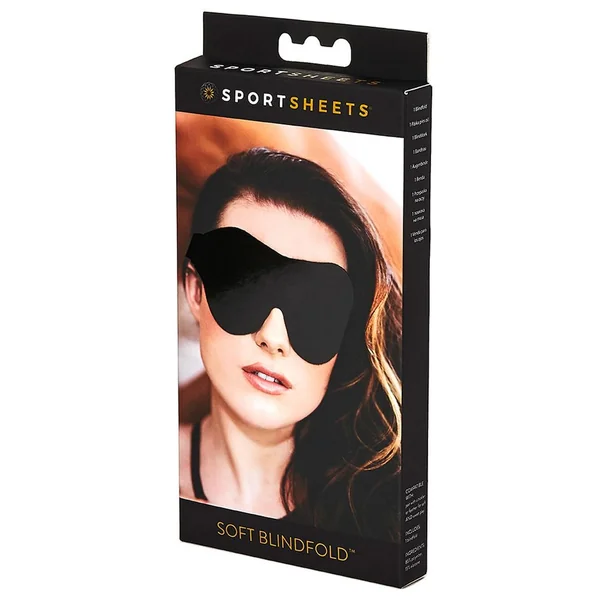 Soft Blindfold - Black Flirt