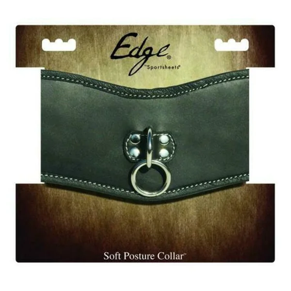Soft Leather Posture Collar