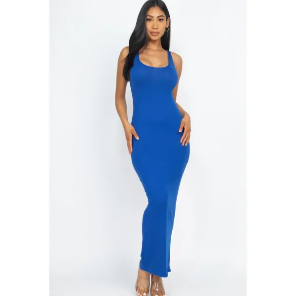 Solid Basic Maxi Dress