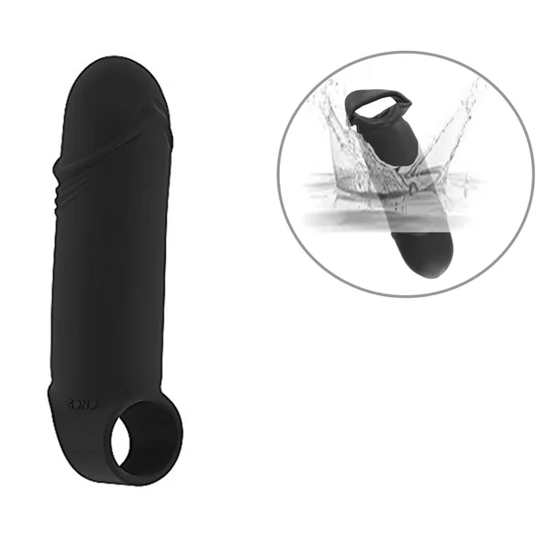 Sono No 35 Stretchy Thick Penis Sleeve Extension Black