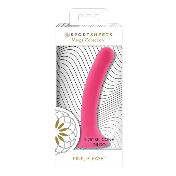 Sportsheets 5.75" Please Silicone Dildo - Pink