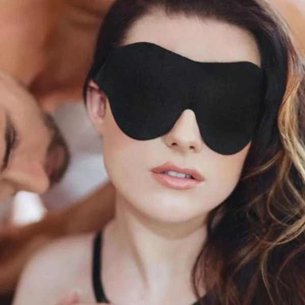 Sportsheets Soft Black Blindfold