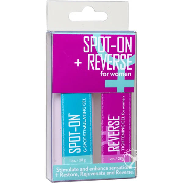 Spot On and Reverse For Women Stimulant and Enhancer Kit (2 per set)