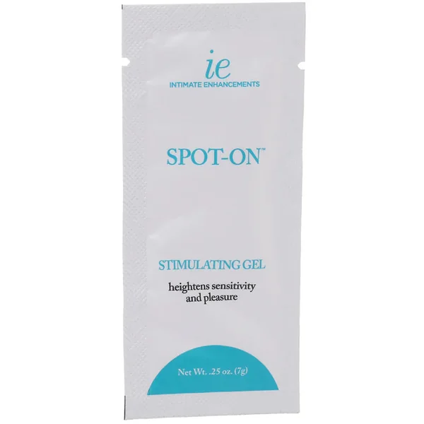 Spot-On G-Spot Stimulating Gel .25oz Single-Use Foil