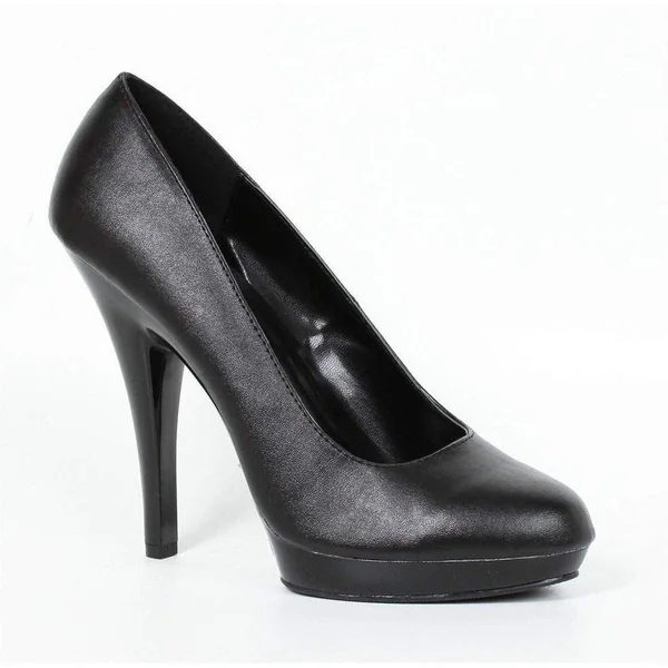 SS-521-FEMME-W Pump | Black Faux Leather