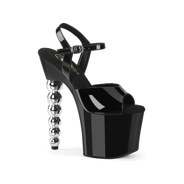 SS-BLISS-709 Black Patent Sandal