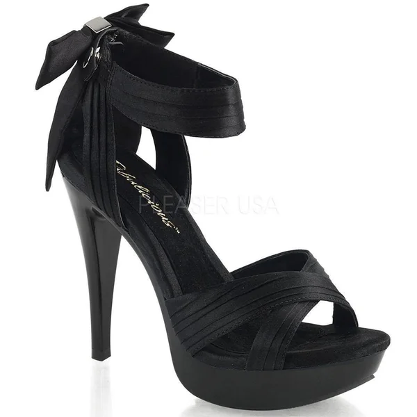 SS-COCKTAIL-568 Sandal | Black Fabric