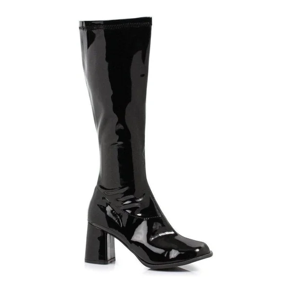 SS-GOGO-W Costume Boot | Black Patent