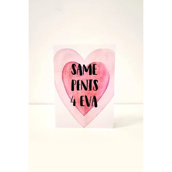 Stag Shop - Same Penis 4 Eva Card
