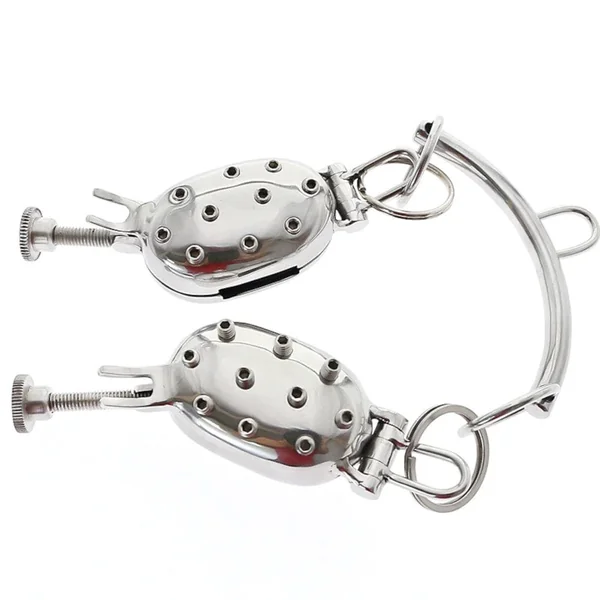 Stainless Ball Clamp Torture Device