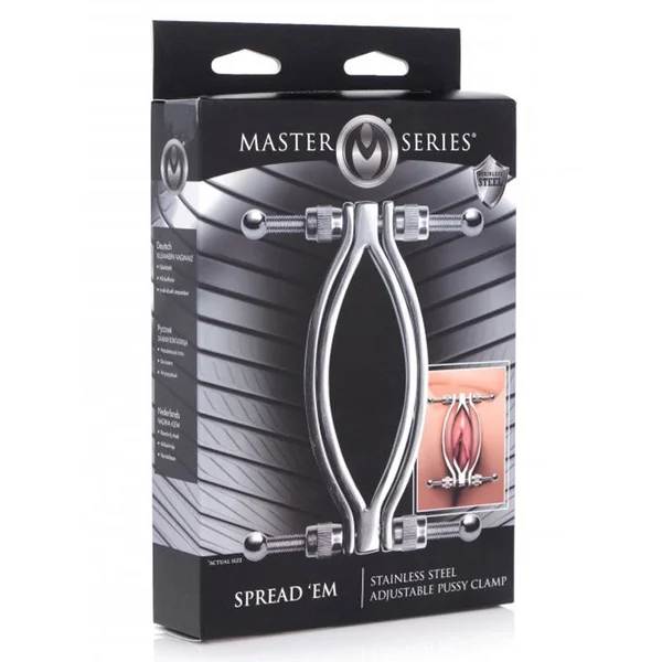 Stainless Steel Adjustable Pussy Clamp