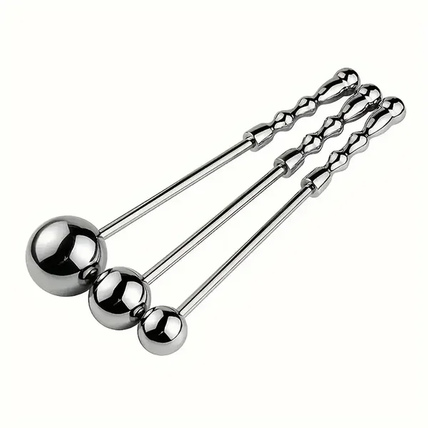 Stainless Steel Handheld Anal Expansion Training Sex Toy For Adults