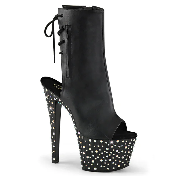 STARDANCE-1018-7 Sexy Platform Ankle Booties