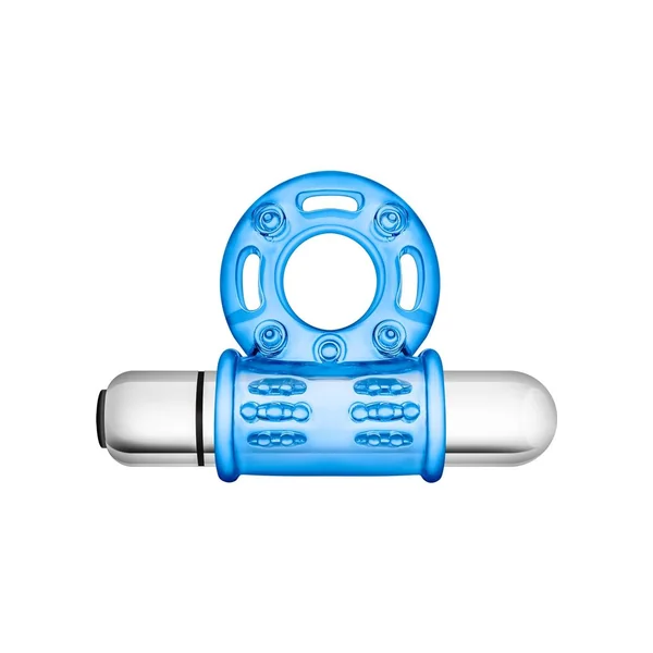 Stay Hard Vibrating Bull Ring – Blue