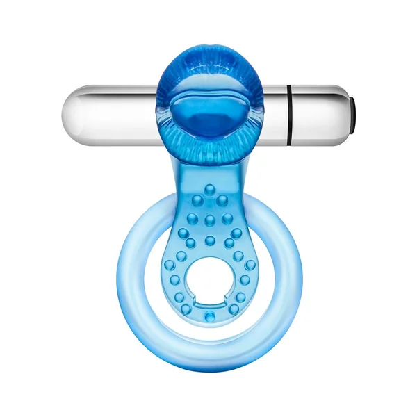 Stay Hard Vibrating Tongue Ring – Blue