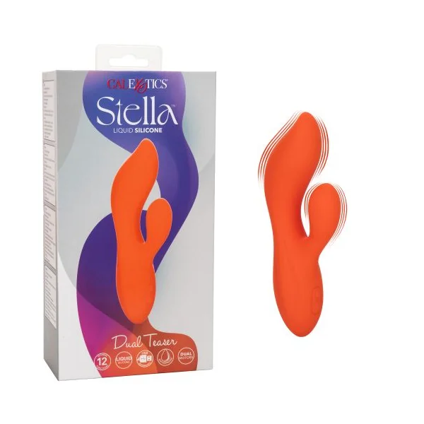 Stella Liquid Silicone Dual Teaser - Red