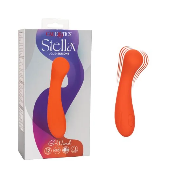 Stella Liquid Silicone G-Wand - Red