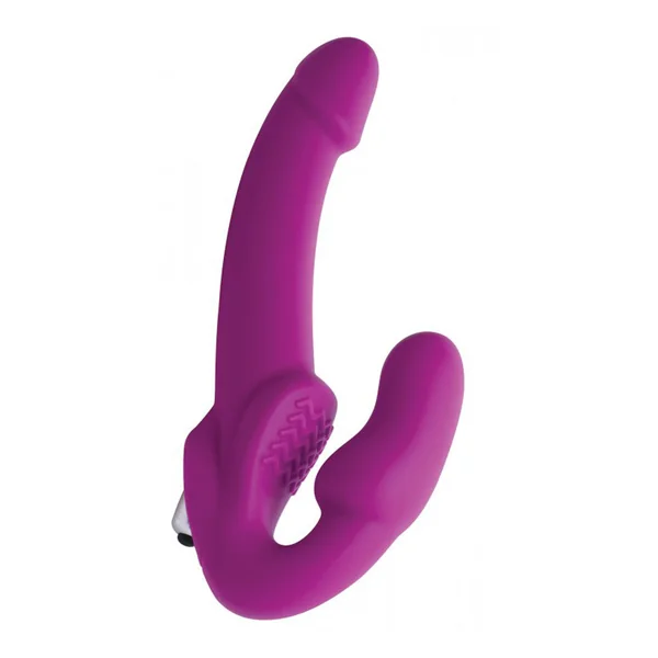Strap U Evoke Vibrating Strapless Silicone Strap On