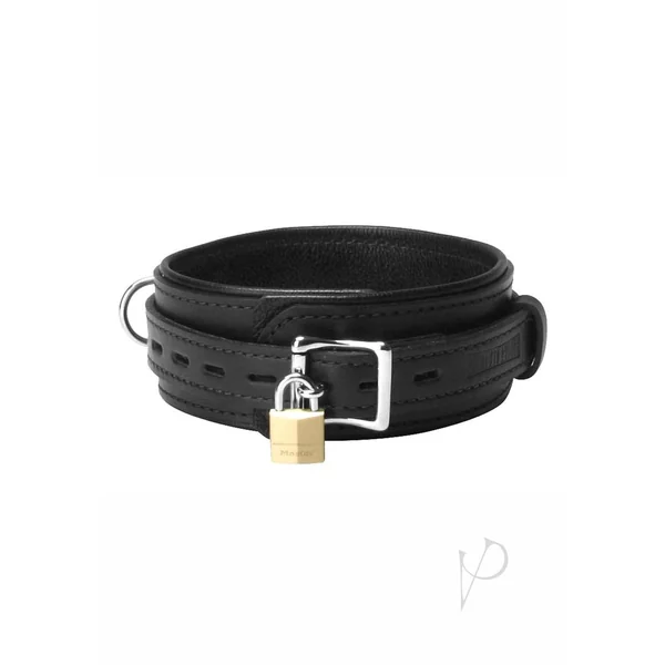 Strict Leather Premium Locking Sex Collar