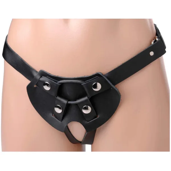 Strict Leather Two-Strap Dildo Harness