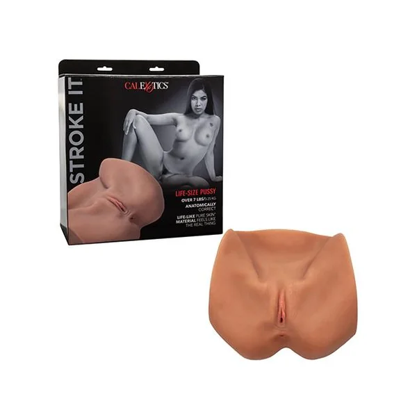 Stroke It Life Size Pussy - Brown