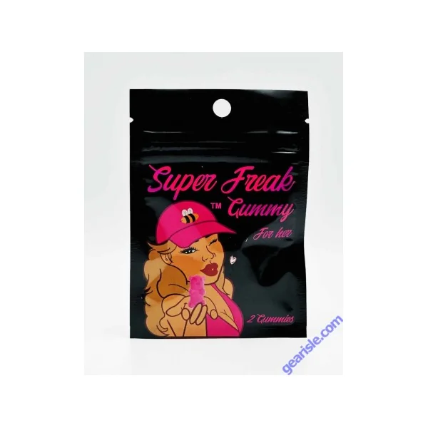 Super Freak Gummy For Her Sensual Enhancement 2 Gummies Pack