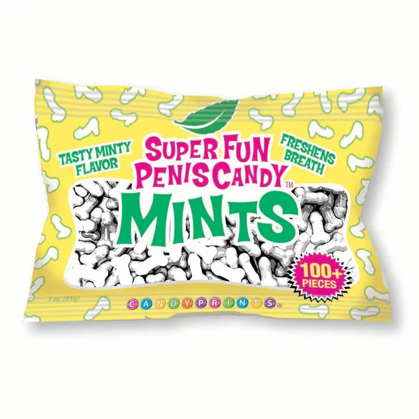 Super Fun Penis Candy Mints 3 Oz. Bag