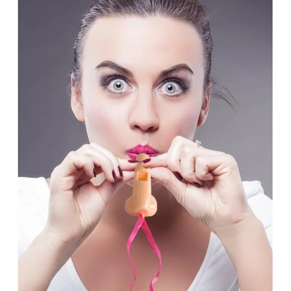 Super Fun Penis Party Whistles 6pk