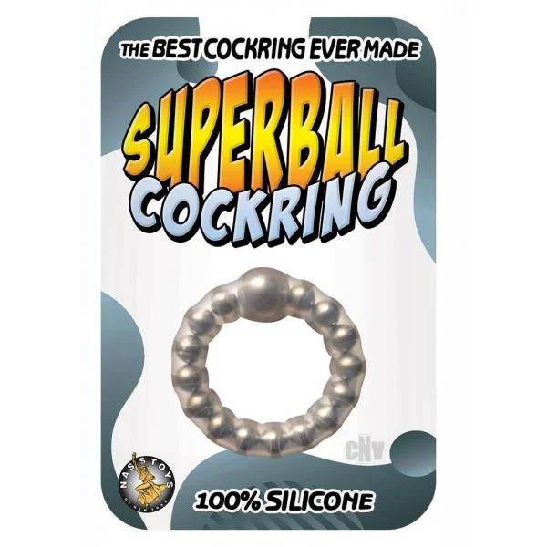 Superball Cockring Clear