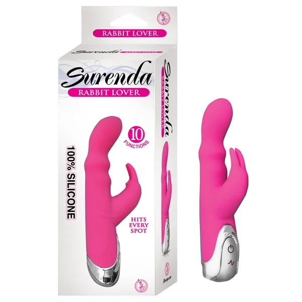 Surenda Silicone Rabbit Lover Vibrating Dual Stimulator